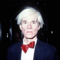 370636 01: Andy Warhol at Studio 54 in New York City, October 1981.