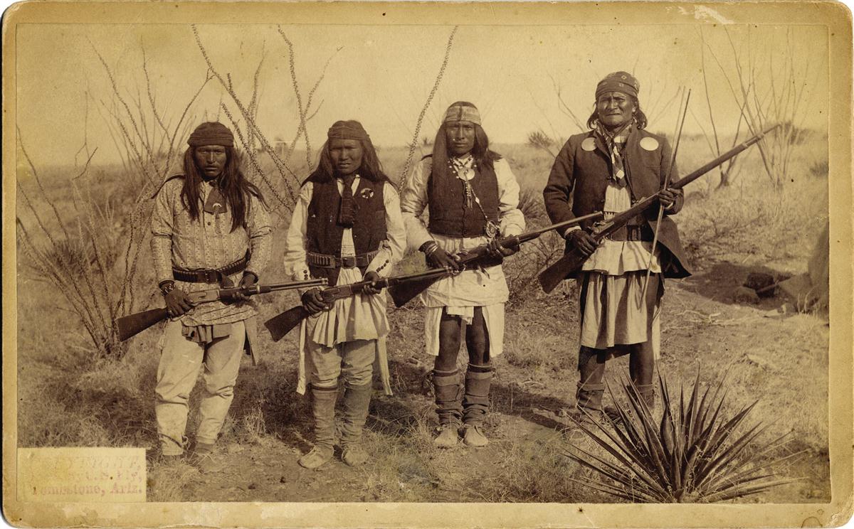 Geronimo, Sitting Bull and other Native American Cabinet Cards